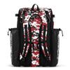 Boombah Catchers Superpack Bat Bag Digital Camo Black/Red - 23-1/2" x 13-1/2" x 9-1/2" - Multiple Colors - Holds 4 Bats - Backpack Version (no Wheels) view 2