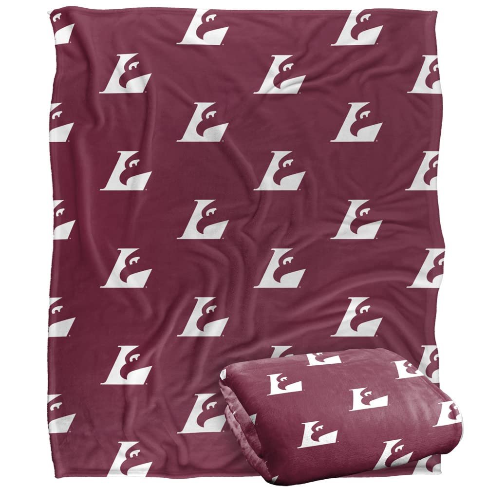 University of Wisconsin-La Crosse Eagles Blanket, 50"x60", Logo Pattern, Silky Touch Super Soft Throw