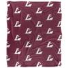 University of Wisconsin-La Crosse Eagles Blanket, 50"x60", Logo Pattern, Silky Touch Super Soft Throw view 2