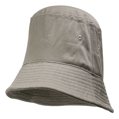 TOP HEADWEAR Bucket Hat for Men Women - Cotton Packable Fishing Cap, Grey L/XL