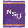 Northwestern State University Demons Blanket, 50"x60", Primary Logo Stripes, Silky Touch Super Soft Throw view 2