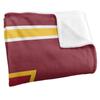 Iowa State University Cyclones Blanket, 50"x60", Primary Logo Stripes, Silky Touch Super Soft Throw view 3