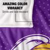 Ashland University Eagles Blanket, 36"x58", Logo Dots, Silky Touch Super Soft Throw view 4