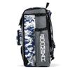 Boombah Catchers Superpack Bat Bag Digital Camo Gray/Royal Blue - 23-1/2" x 13-1/2" x 9-1/2" - Multiple Colors - Holds 4 Bats - Backpack Version (no Wheels) view 4
