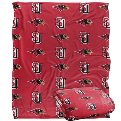 Seattle University Redhawks Blanket, 50"x60", Logo Pattern, Silky Touch Super Soft Throw