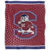 South Carolina State University Bulldogs Blanket, 50"x60", Logo Dots, Silky Touch Super Soft Throw view 2