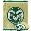 Colorado State University Rams Blanket, 50"x60", Logo Dots, Silky Touch Super Soft Throw view 1