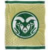Colorado State University Rams Blanket, 50"x60", Logo Dots, Silky Touch Super Soft Throw view 2