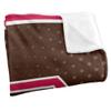 Brown University Bears Blanket, 36"x58", Logo Dots, Silky Touch Super Soft Throw view 3