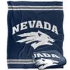 University of Nevada Wolf Pack Blanket, 50"x60", Primary Logo Stripes, Silky Touch Super Soft Throw view 1