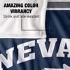 University of Nevada Wolf Pack Blanket, 50"x60", Primary Logo Stripes, Silky Touch Super Soft Throw view 4