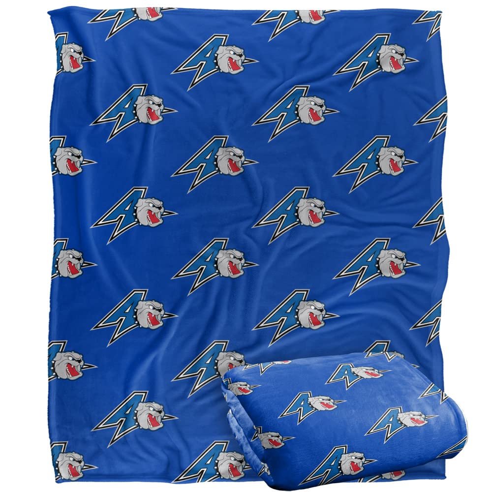 University of North Carolina Asheville Bulldogs Blanket, 50"x60", Logo Pattern, Silky Touch Super Soft Throw