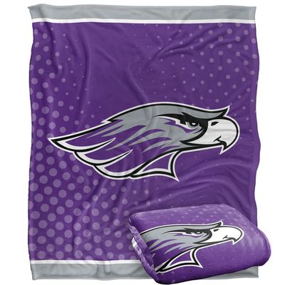 University of Wisconsin Whitewater Warhawks Blanket, 50"x60", Logo Dots, Silky Touch Super Soft Throw