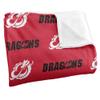 Minnesota State University - Moorhead Dragons Blanket, 50"x60", Logo Pattern, Silky Touch Super Soft Throw view 3
