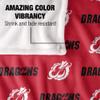 Minnesota State University - Moorhead Dragons Blanket, 50"x60", Logo Pattern, Silky Touch Super Soft Throw view 4