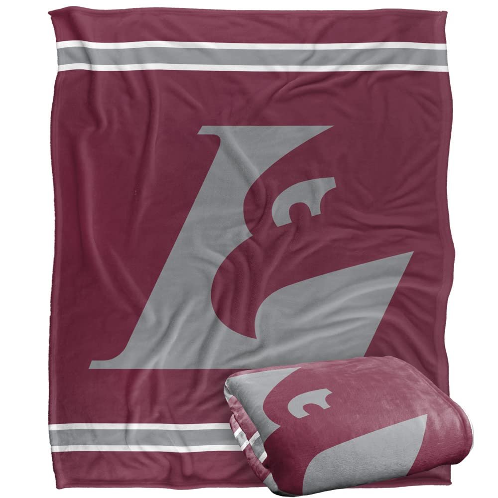 University of Wisconsin-La Crosse Eagles Blanket, 50"x60", Primary Logo Stripes, Silky Touch Super Soft Throw