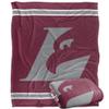 University of Wisconsin-La Crosse Eagles Blanket, 50"x60", Primary Logo Stripes, Silky Touch Super Soft Throw view 1