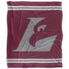 University of Wisconsin-La Crosse Eagles Blanket, 50"x60", Primary Logo Stripes, Silky Touch Super Soft Throw view 2