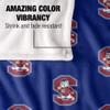 South Carolina State University Bulldogs Blanket, 50"x60", Logo Pattern, Silky Touch Super Soft Throw view 4