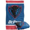 DePaul University Blue Demons Blanket, 36"x58", Logo Dots, Silky Touch Super Soft Throw view 1