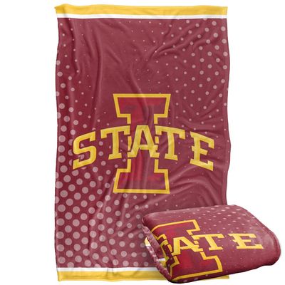 Iowa State University Cyclones Blanket, 36"x58", Logo Dots, Silky Touch Super Soft Throw