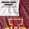 Iowa State University Cyclones Blanket, 36"x58", Logo Dots, Silky Touch Super Soft Throw view 4