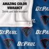 DePaul University Blue Demons Blanket, 36"x58", Logo Pattern, Silky Touch Super Soft Throw view 4