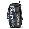Boombah Catchers Superpack Bat Bag Digital Camo Dark Charcoal/Navy - 23-1/2" x 13-1/2" x 9-1/2" - Multiple Colors - Holds 4 Bats - Backpack Version (no Wheels) view 4