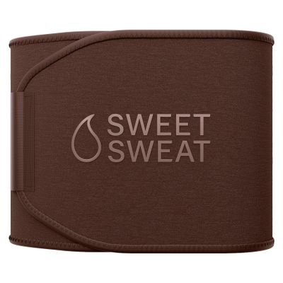 Sports Research Sweet Sweat Toned Waist Trimmer for Women and Men | Premium Waist Trainer Belt to 'Tone' your Stomach Area (Terra, Small)