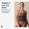 Sports Research Sweet Sweat Toned Waist Trimmer for Women and Men | Premium Waist Trainer Belt to 'Tone' your Stomach Area (Terra, Small) view 3