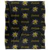 Wichita State Shockers Blanket, 50"x60", Logo Pattern, Silky Touch Super Soft Throw view 2