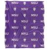 Northwestern State University Demons Blanket, 50"x60", Logo Pattern, Silky Touch Super Soft Throw view 2