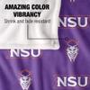 Northwestern State University Demons Blanket, 50"x60", Logo Pattern, Silky Touch Super Soft Throw view 4
