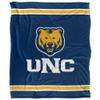 University of Northern Colorado Chargers Blanket, 50"x60", Primary Logo Stripes, Silky Touch Super Soft Throw view 2
