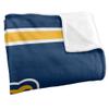 University of Northern Colorado Chargers Blanket, 50"x60", Primary Logo Stripes, Silky Touch Super Soft Throw view 3