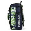 Boombah Catchers Superpack Bat Bag Digital Camo Navy/Lime Green - 23-1/2" x 13-1/2" x 9-1/2" - Multiple Colors - Holds 4 Bats - Backpack Version (no Wheels) view 4