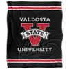 Valdosta State University Blazers Blanket, 50"x60", Primary Logo Stripes, Silky Touch Super Soft Throw view 2