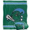 Tulane University Green Wave Blanket, 50"x60", Primary Logo Stripes, Silky Touch Super Soft Throw view 1
