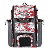 Boombah Catchers Superpack Bat Bag Digital Camo Gray/Red - 23-1/2" x 13-1/2" x 9-1/2" - Multiple Colors - Holds 4 Bats - Backpack Version (no Wheels) view 1