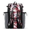 Boombah Catchers Superpack Bat Bag Digital Camo Gray/Red - 23-1/2" x 13-1/2" x 9-1/2" - Multiple Colors - Holds 4 Bats - Backpack Version (no Wheels) view 2