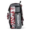 Boombah Catchers Superpack Bat Bag Digital Camo Gray/Red - 23-1/2" x 13-1/2" x 9-1/2" - Multiple Colors - Holds 4 Bats - Backpack Version (no Wheels) view 4
