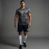Arcarius Men's Pro Soccer Jersey  Moisture Wicking Match or Goalie Uniform (Black/Gray, X-Small) view 2