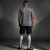 Arcarius Men's Pro Soccer Jersey  Moisture Wicking Match or Goalie Uniform (Black/Gray, X-Small) view 3