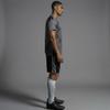 Arcarius Men's Pro Soccer Jersey  Moisture Wicking Match or Goalie Uniform (Black/Gray, X-Small) view 4