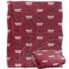 North Carolina Central University Eagles Blanket, 50"x60", Logo Pattern, Silky Touch Super Soft Throw view 1
