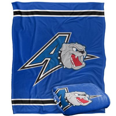 University of North Carolina Asheville Bulldogs Blanket, 50"x60", Primary Logo Stripes, Silky Touch Super Soft Throw