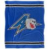 University of North Carolina Asheville Bulldogs Blanket, 50"x60", Primary Logo Stripes, Silky Touch Super Soft Throw view 2