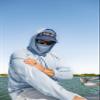 HUK Men's Standard A1A Hoodie | Quick-Dry Performance Sweatshirt +30 UPF, Blue Fog, 3X-Large view 4