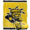 Wichita State Shockers Blanket, 50"x60", Logo Dots, Silky Touch Super Soft Throw view 1