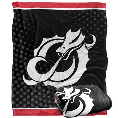Minnesota State University - Moorhead Dragons Blanket, 50"x60", Logo Dots, Silky Touch Super Soft Throw